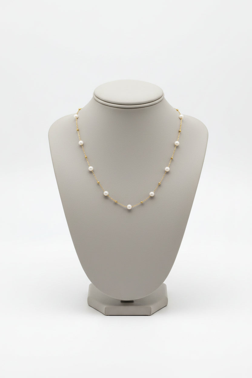 Venus -  Collar Oro Amarillo 18K