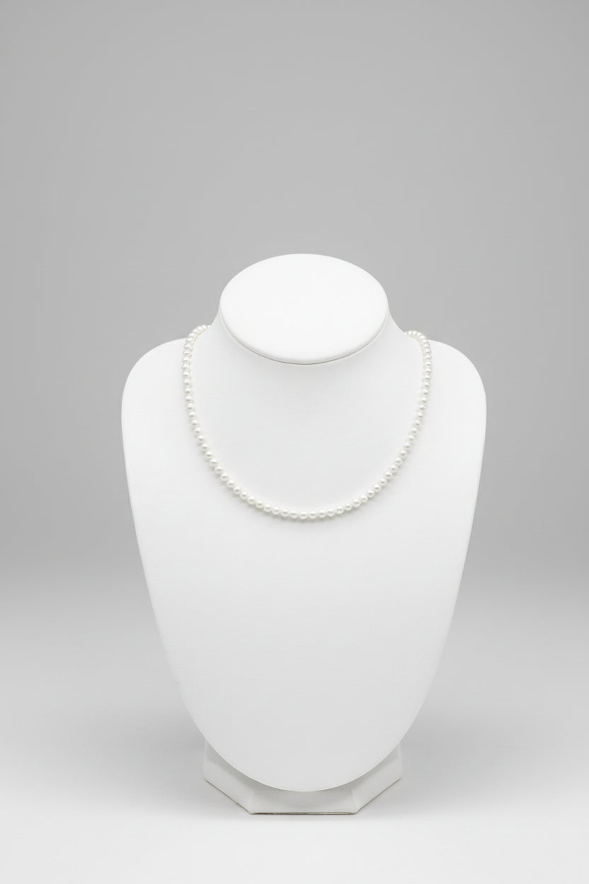 Luz - Collar de Perlas y Oro Amarillo 18K