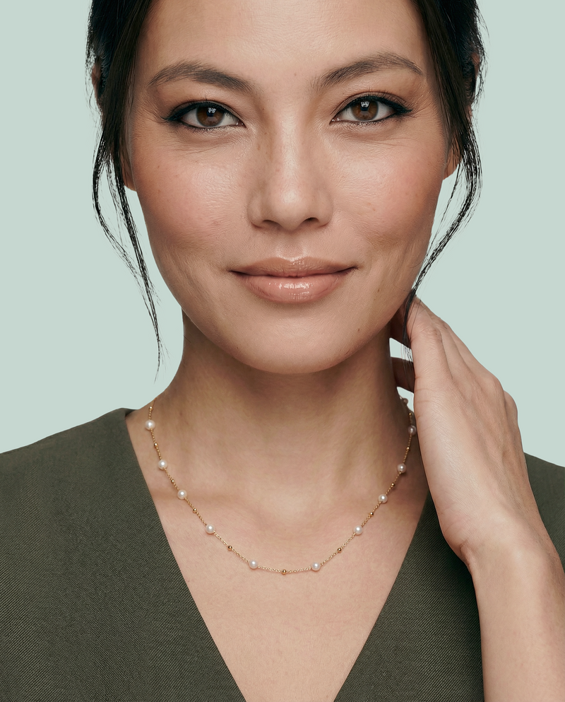 Venus -  Collar Oro Amarillo 18K