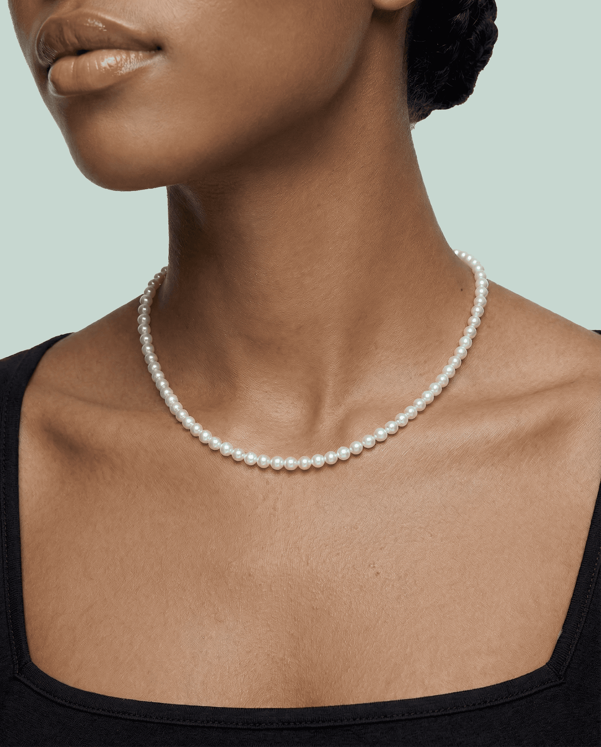 Luz - Collar de Perlas y Oro Amarillo 18K