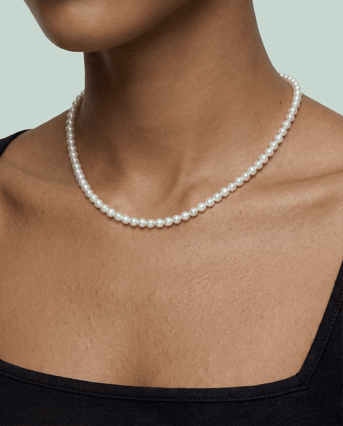 Luz - Collar de Perlas y Oro Amarillo 18K